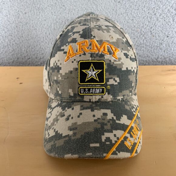 US Army Hat Digital Camouflage UCP Adjustable Officially Licensed Baseball Cap - Picture 1 of 9